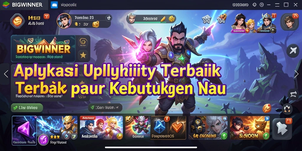 Screenshot BIGWINNER menampilkan fitur pengingat dan analisis produktivitas.