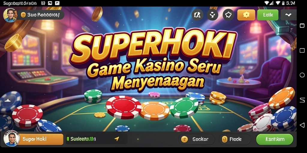 Screenshot dari gameplay SUPERHOKI yang menarik dan penuh aksi Kasino.