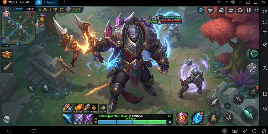 Tampilan gameplay seru dan grafis menawan di YYBET.