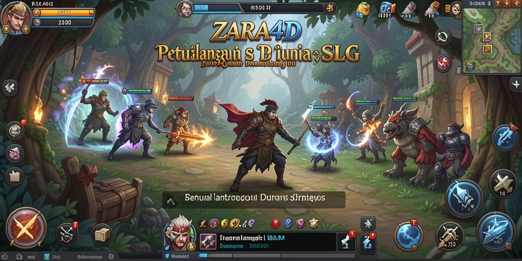 Tampilan gameplay ZARA4D yang menarik dan menantang.
